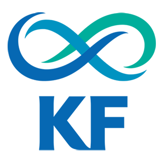Logotyp för KF